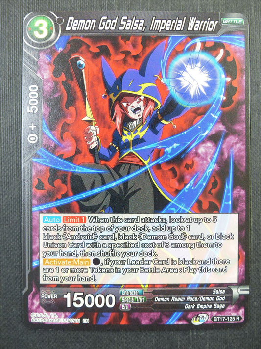 Demon God Salsa Imperial Warrior R - Dragon Ball Super Card #486