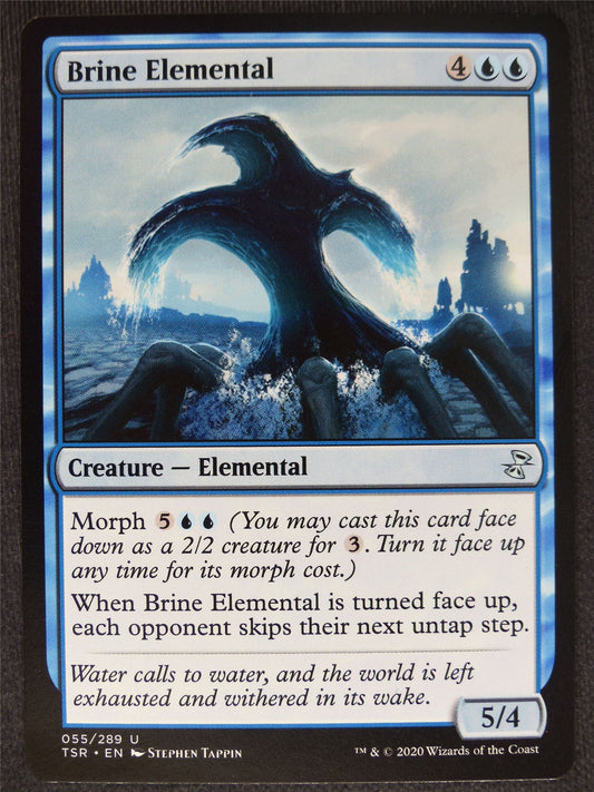 Brine Elemental - Remastered - Mtg Magic Cards #R3
