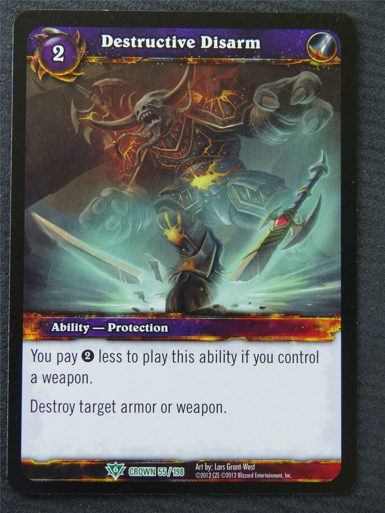 Destructive Disarm - Uncommon - World Of Warcraft #1IW