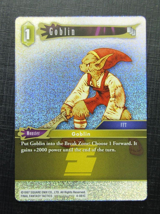 Goblin 4-081C Foil - Final Fantasy Card # 12I19