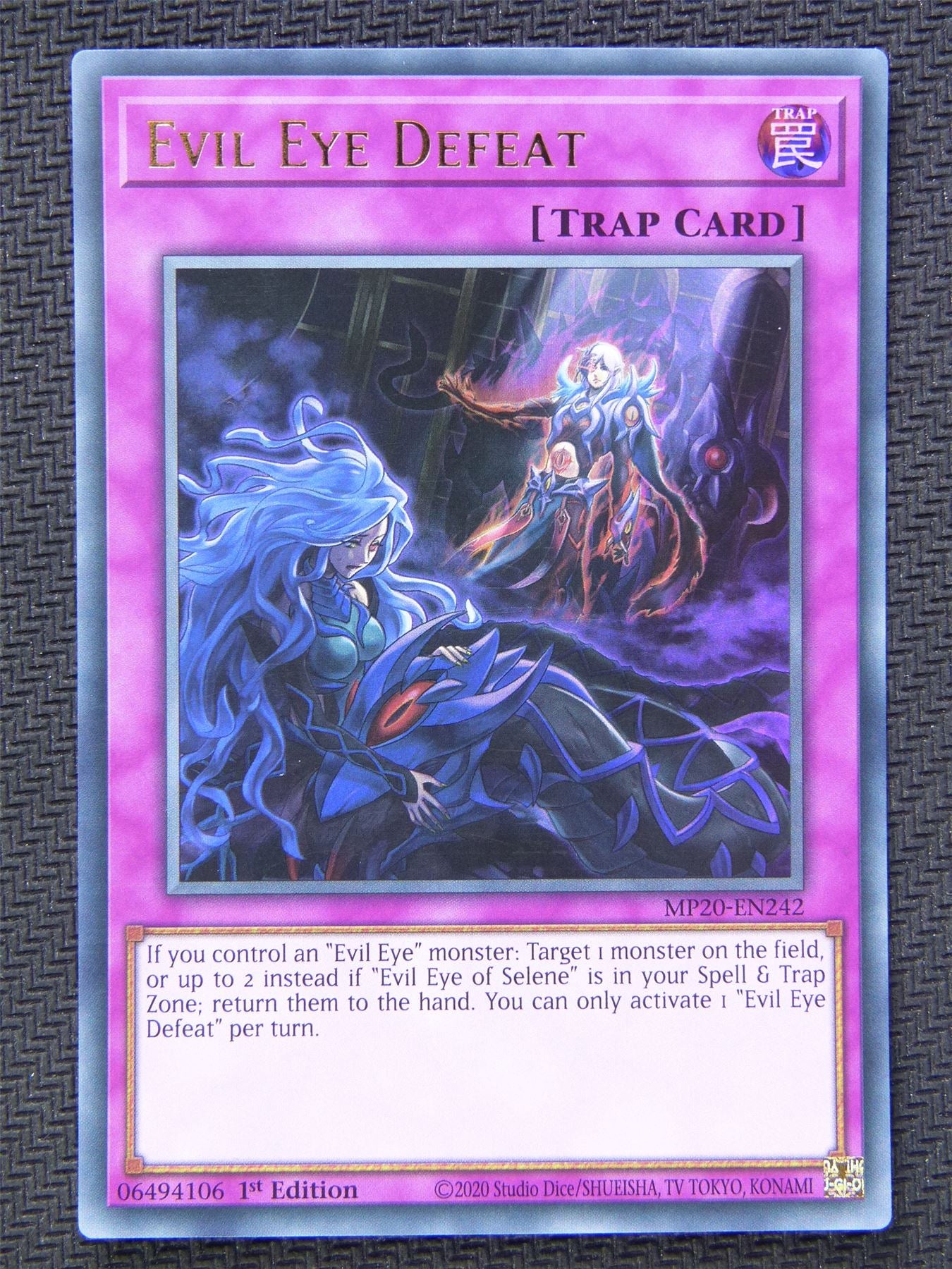 Evil Eye Defeat MP20 - Ultra Rare - Yugioh Card #5S3