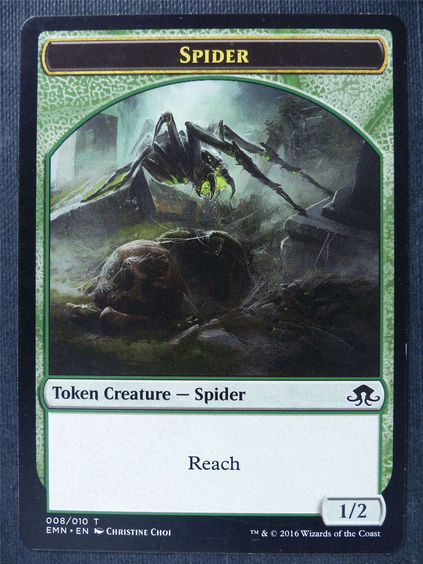 Spider Token - Mtg Card #3XL