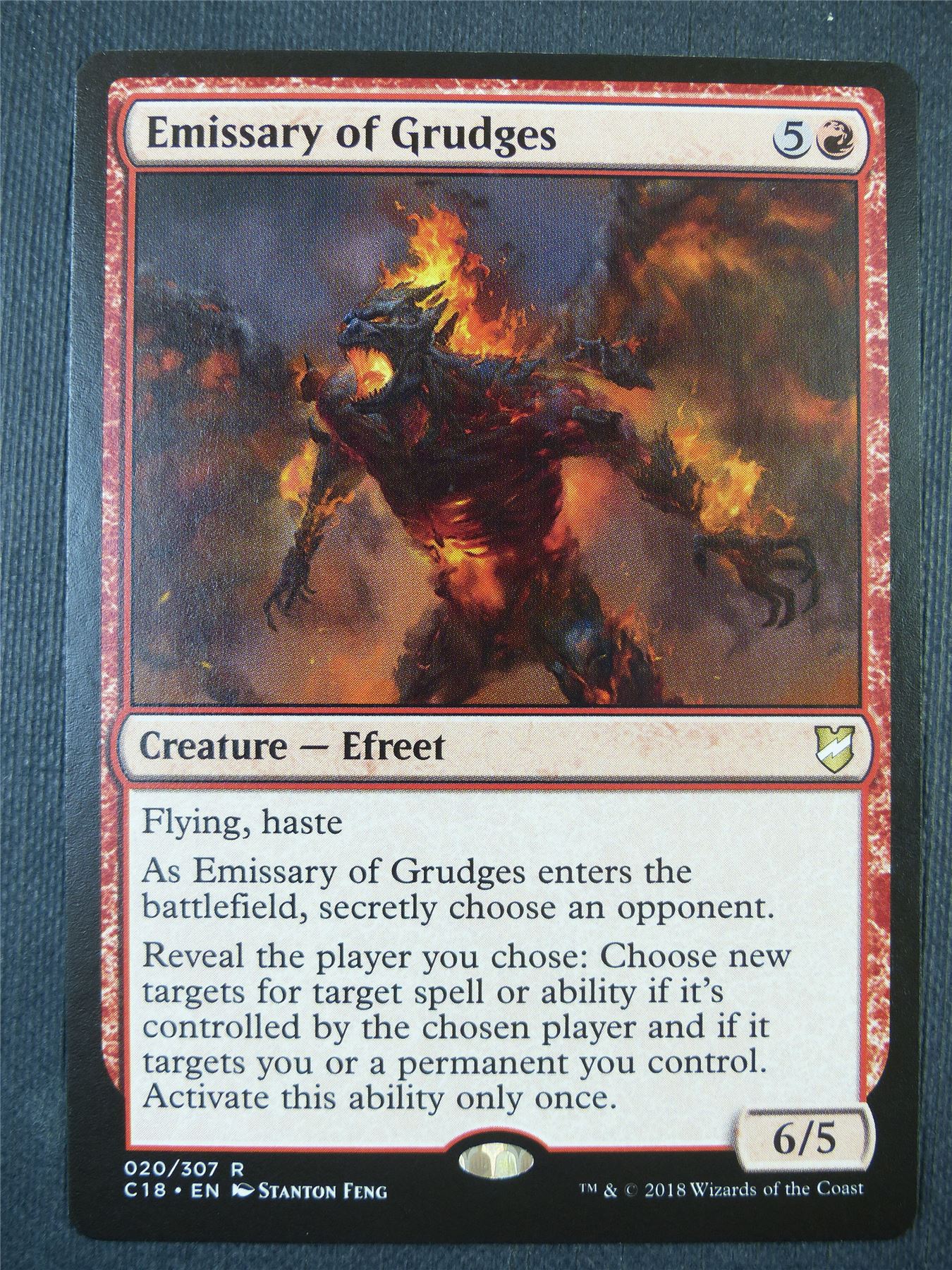 Emissary of Grudges - Mtg Card #5SB