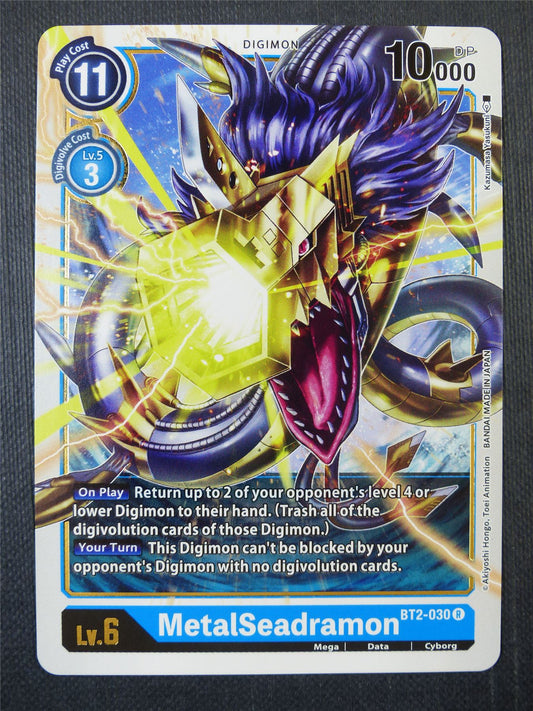 MetalSeadramon BT2-030 R - Digimon Card #90R