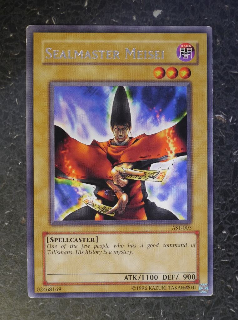 YuGiOh Cards: SPELLMASTER MEISEI AST RARE # G67