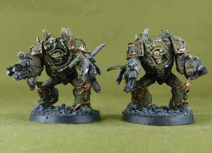 Obliterators - Painted - Chaos Space Marines - Warhammer 40K #G
