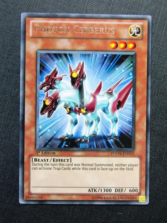 Photon Cerberus PHSW Rare - 1st ed - Yugioh Cards #1JT