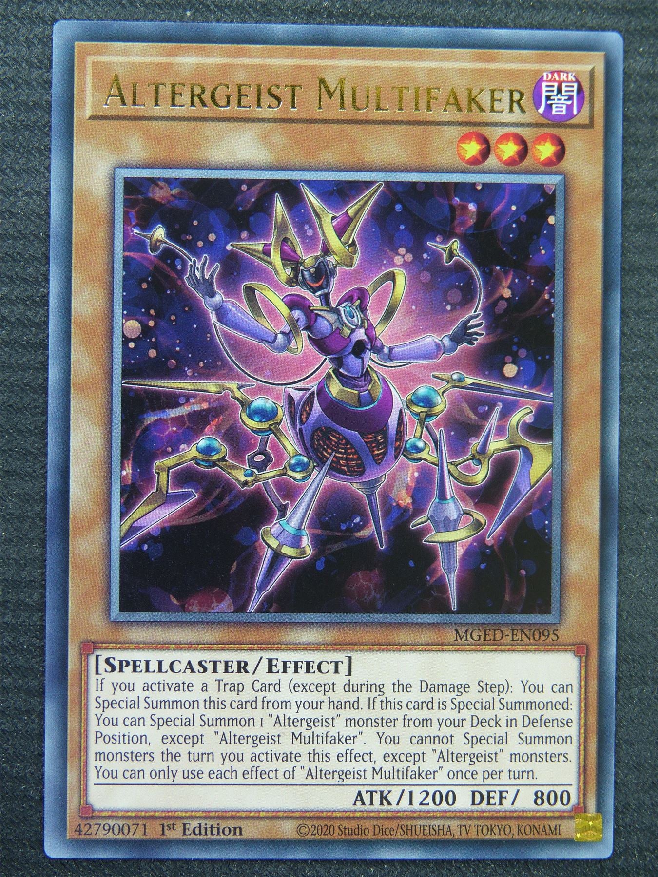 Altergeist Multifaker MGED Rare - 1st ed - Yugioh Card #8RR