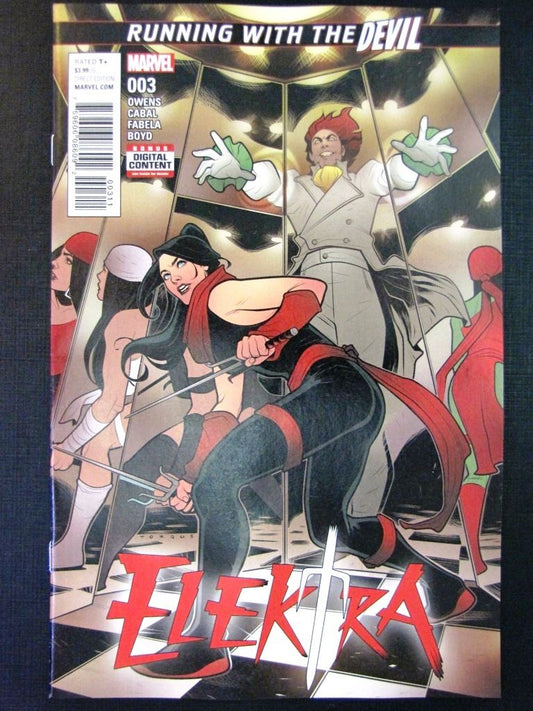 Marvel Comics: ELEKTRA #3 JUNE 2017 # 29D86