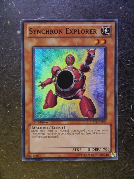 Yugioh Cards:SYNCHRON EXPLODER 5DS3  SUPER RARE # 2G97