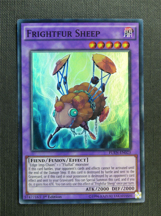 Frightfur Sheep FUEN Super Rare - 1st ed - Yugioh Cards #QB