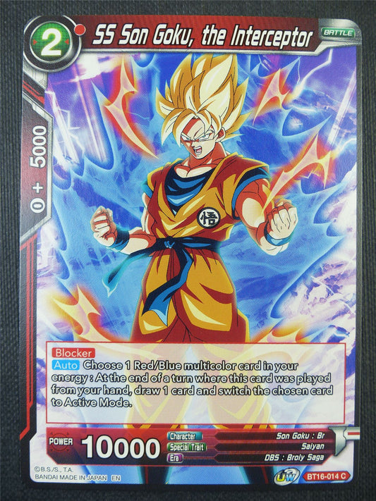 SS Son Goku the Interceptor - Dragon Ball Super Card #810