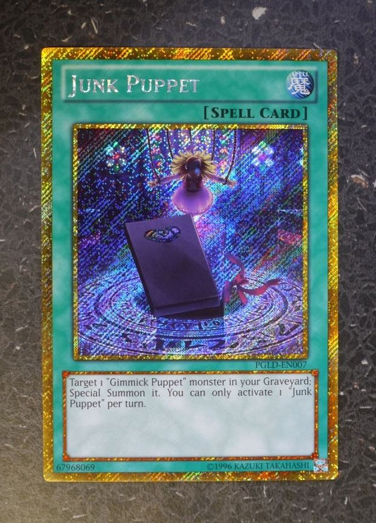 YuGiOh Cards: JUNK PUPPET PGLD GOLD RARE # G65