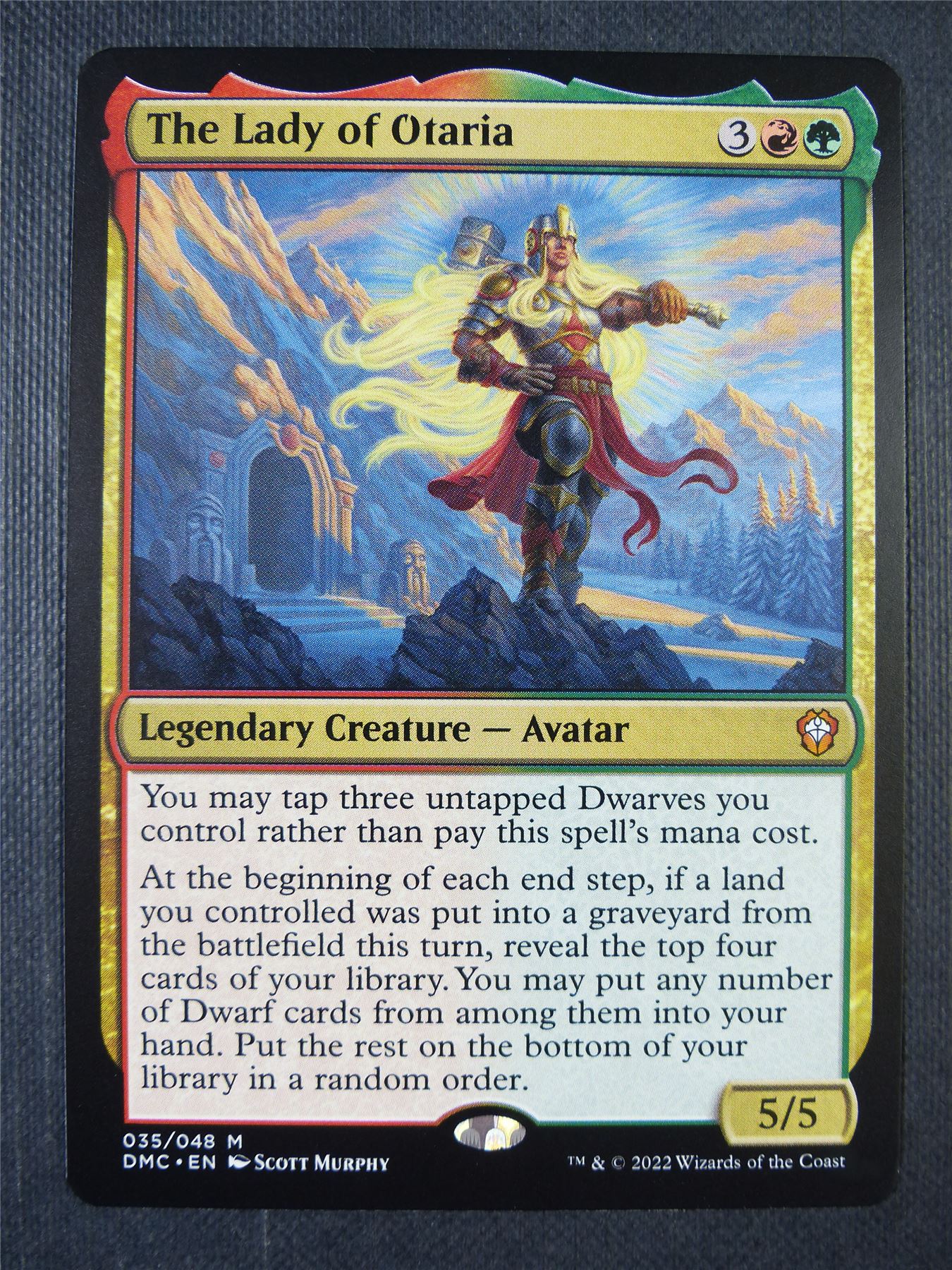 The Lady of Otaria - Dominaria United Mtg Card #7GN