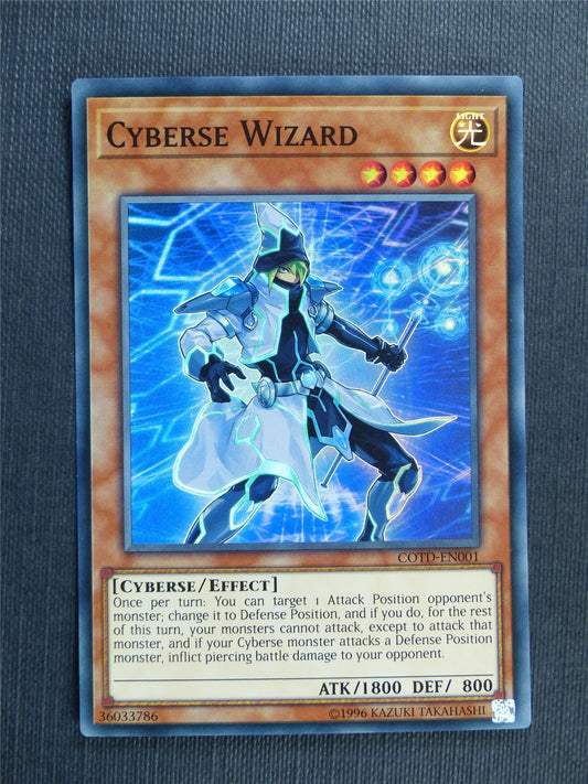 Cyberse Wizard COTD Super Rare - Yugioh Cards #1ZY