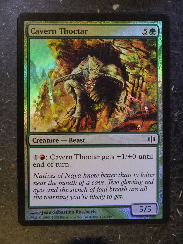 MTG Cards: CAVERN THOCTAR FOIL # 5B94