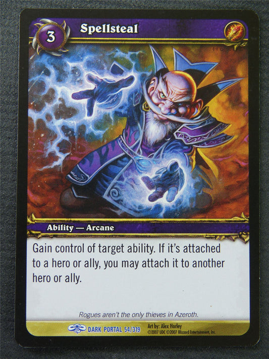 Spellsteal - Rare - World Of Warcraft #1LW