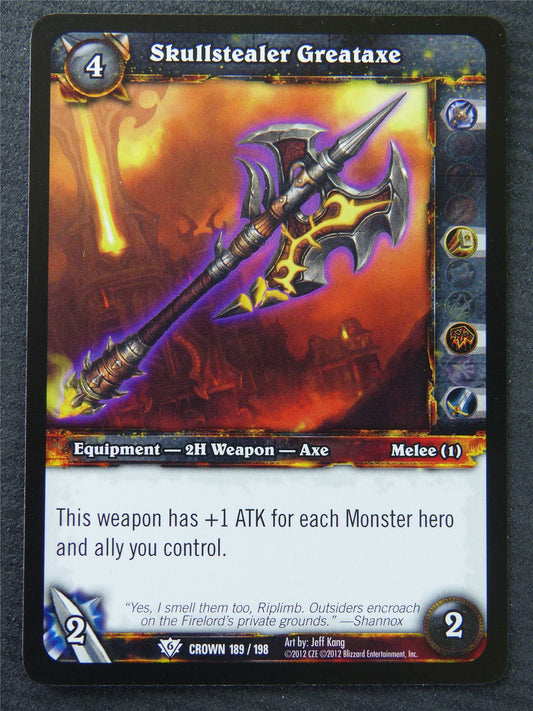 Skullstealer Greataxe - Common - World Of Warcraft #1K3