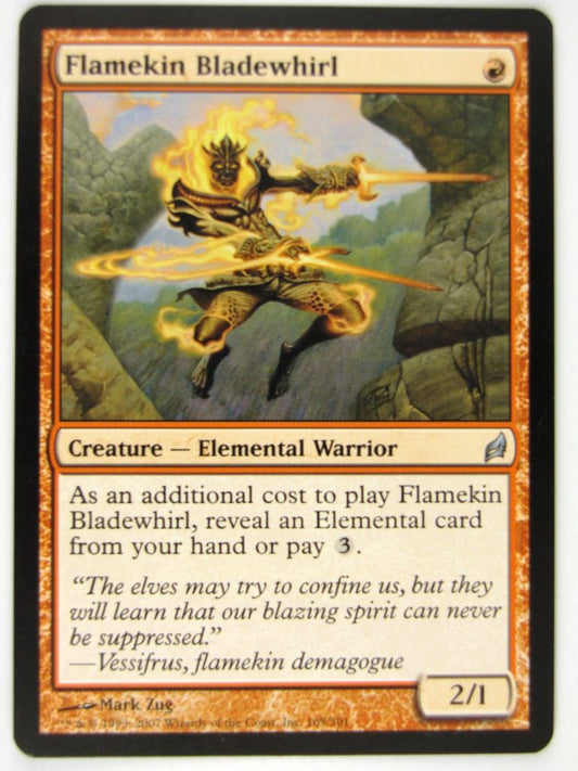 MTG Magic: the Gathering Cards: FLAMEKIN BLADEWHIRL: LRW