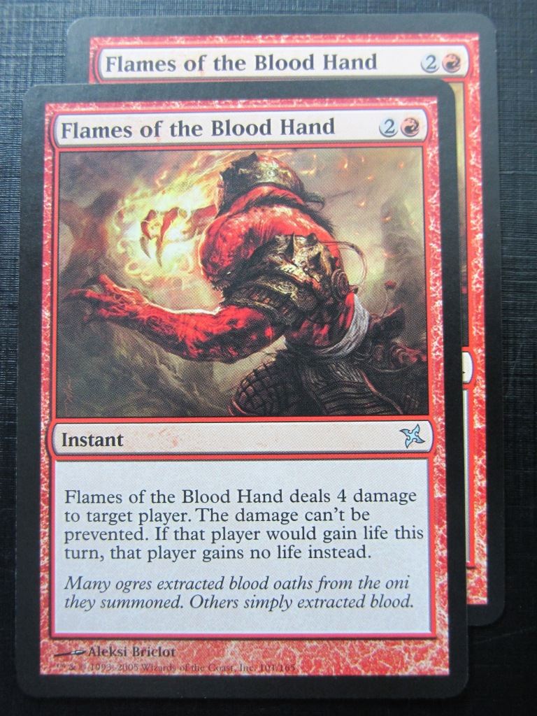 Flames of the Blood Hand - Mtg Magic Card # D21