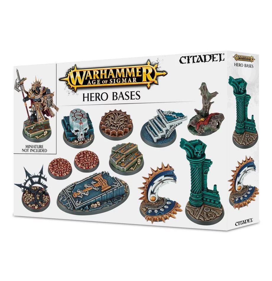 Hero Bases - Warhammer  Age Of Sigmar #20K