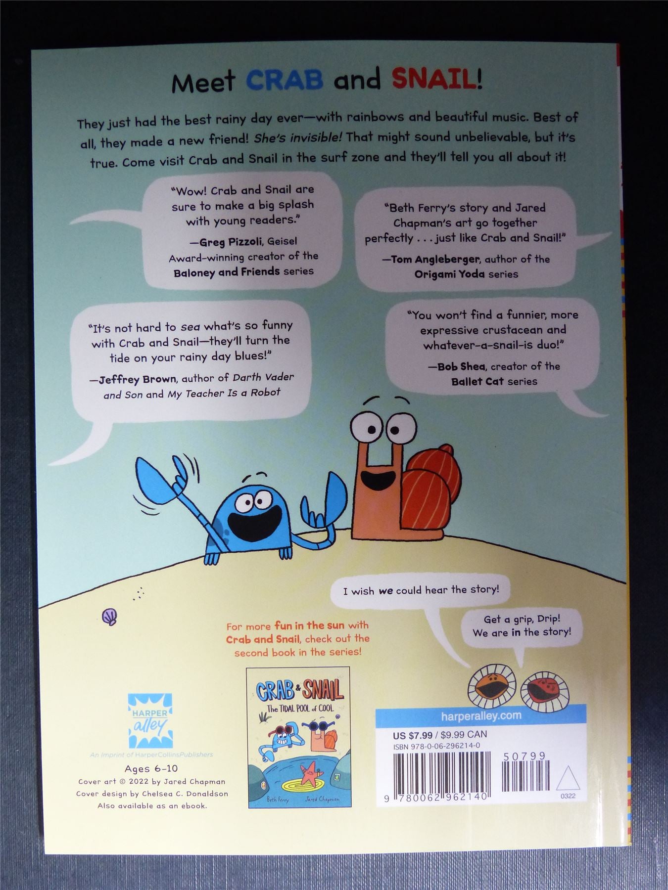 CRAB & Snail The Invisible Whale - Ferry Graphic Softback #3PI