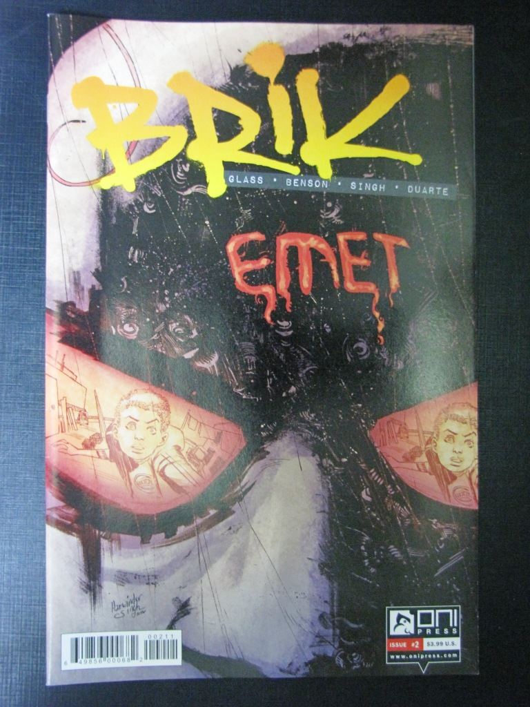 Brik #2 - Oni Press Comic # 6F24