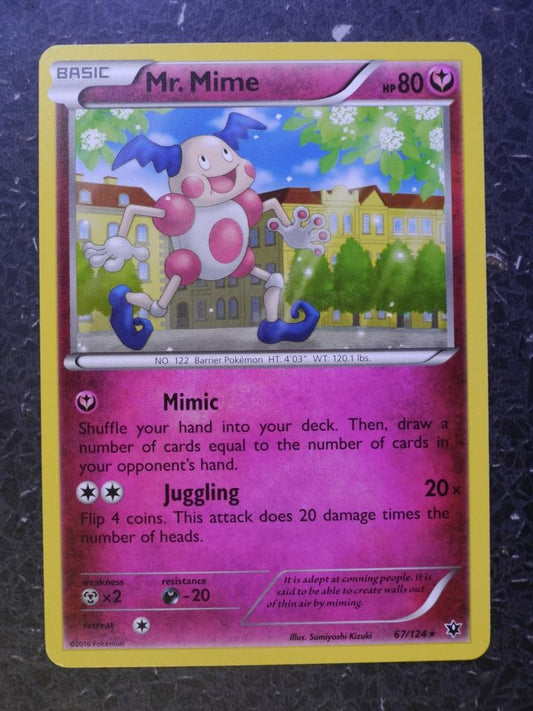 Pokemon Cards: MR. MIME 67/124 RARE # 7C27