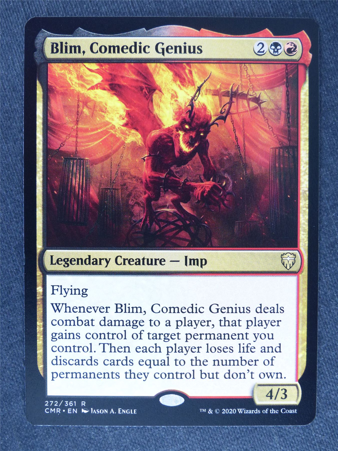 Blim Comedic Genius - Mtg Magic Cards #LP