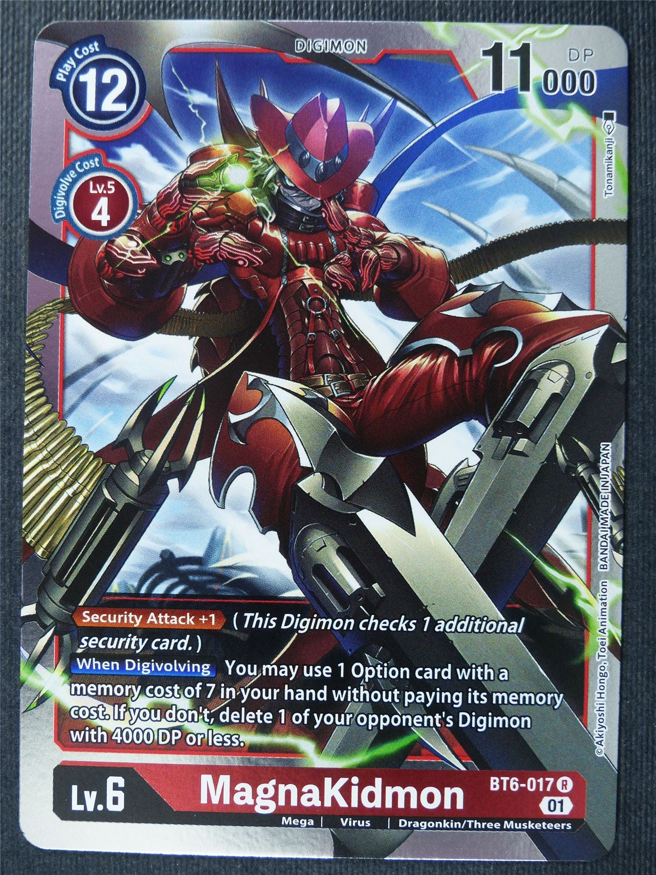 MagnaKidmon BT6-017 R - Digimon Card #26X