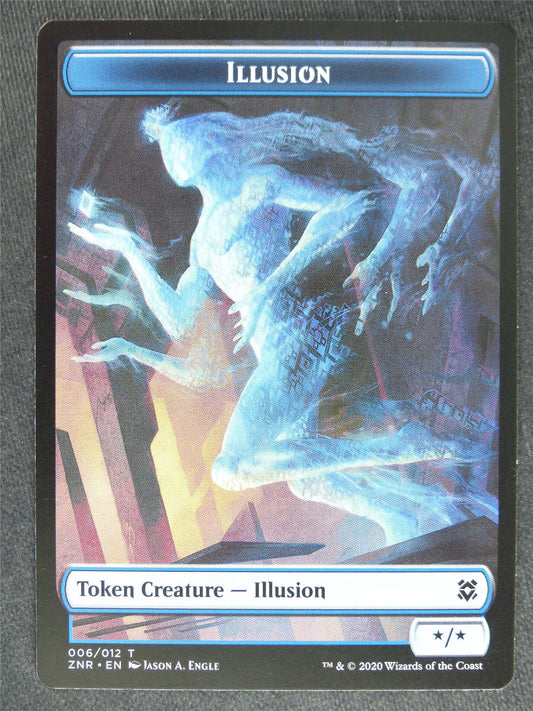 Illusion Token - Mtg Magic Cards #1W