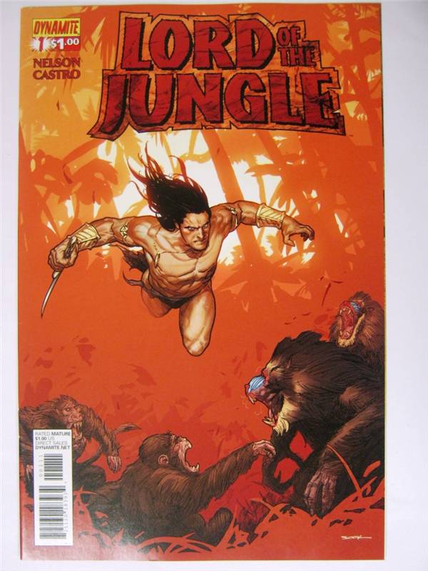 Comics: dynamite - LORD OF THE JUNGLE #1