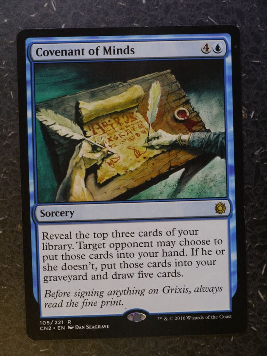 MTG Magic Cards: COVENANT OF MINDS # 7G62