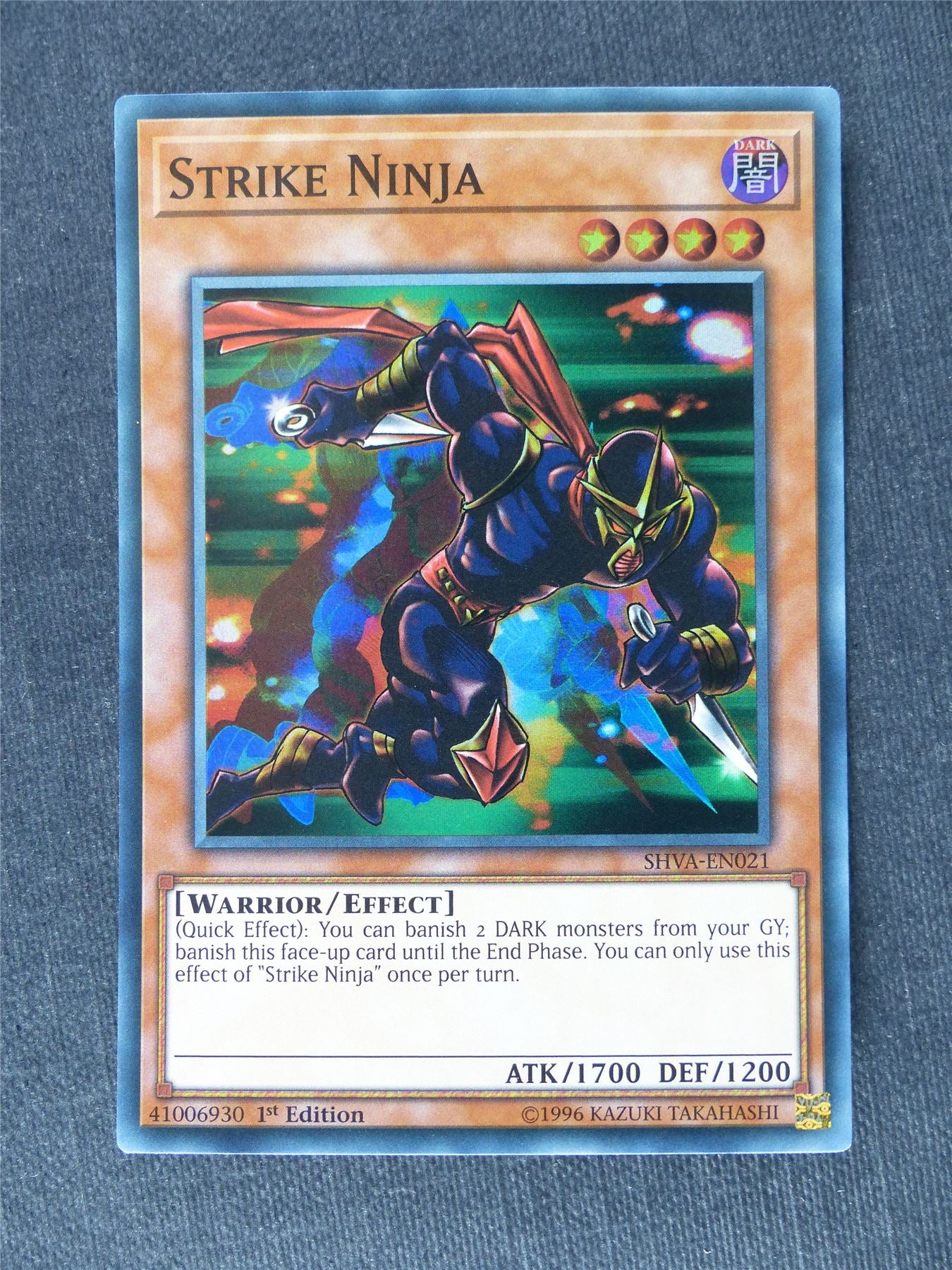 Strike Ninja SHVA Super Rare - 1st ed - Yugioh Cards #U8