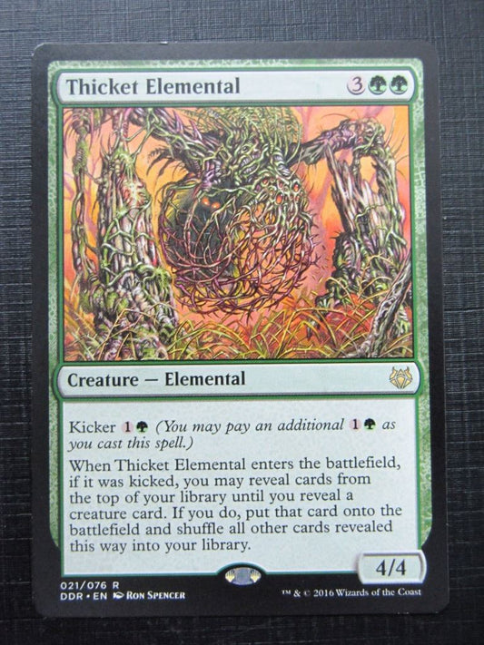 MTG Magic Cards: THICKET ELEMENTAL # 17E64