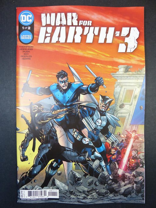WAR For Earth 3 #1 - May 2022 - DC Comic #7UV