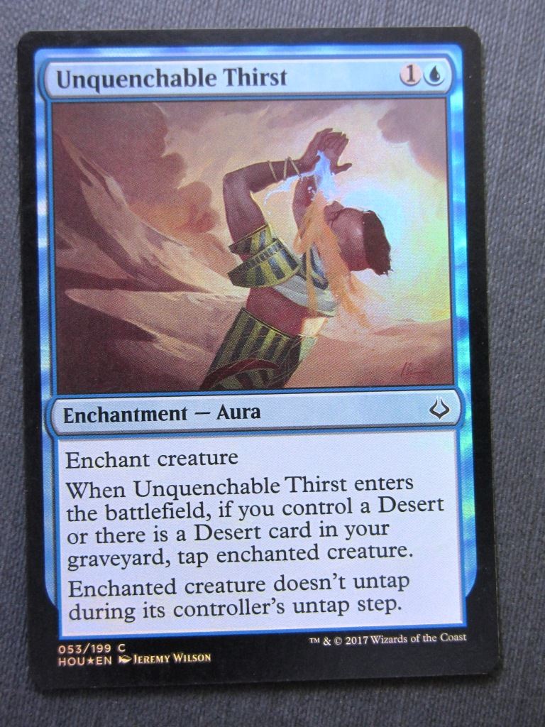 Unquenchable Thirst Foil - Mtg Magic Cards #7R