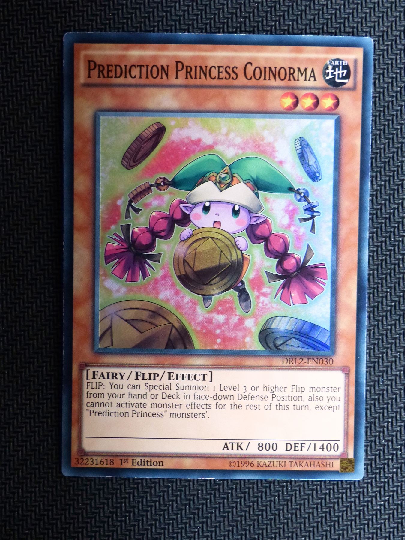 Prediciton Princess Coinorma - DRL2 - Super Rare - Yugioh Card # 1D2