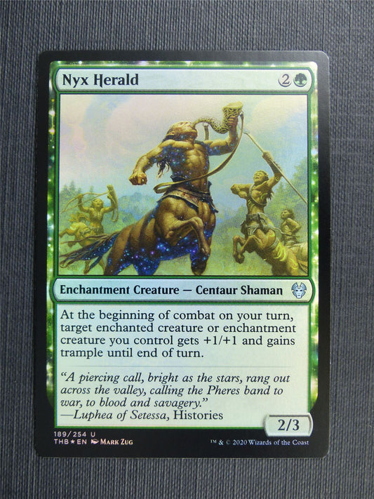 Nyx Herald Foil - Theros Collector Ed - Mtg Magic Cards #3LE