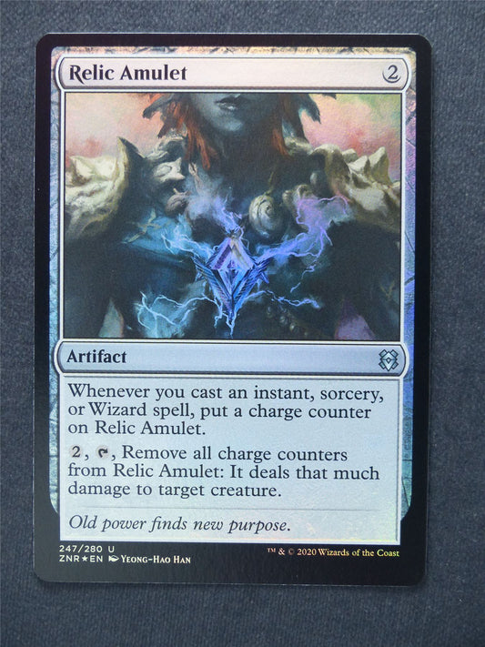 Relic Amulet Foil - Mtg Magic Cards #U5