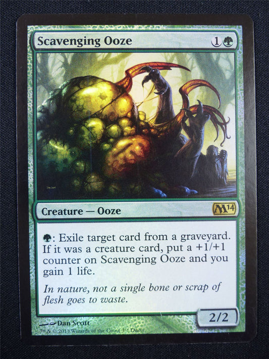 Scavenging Ooze Foil - Mtg Card #1EX