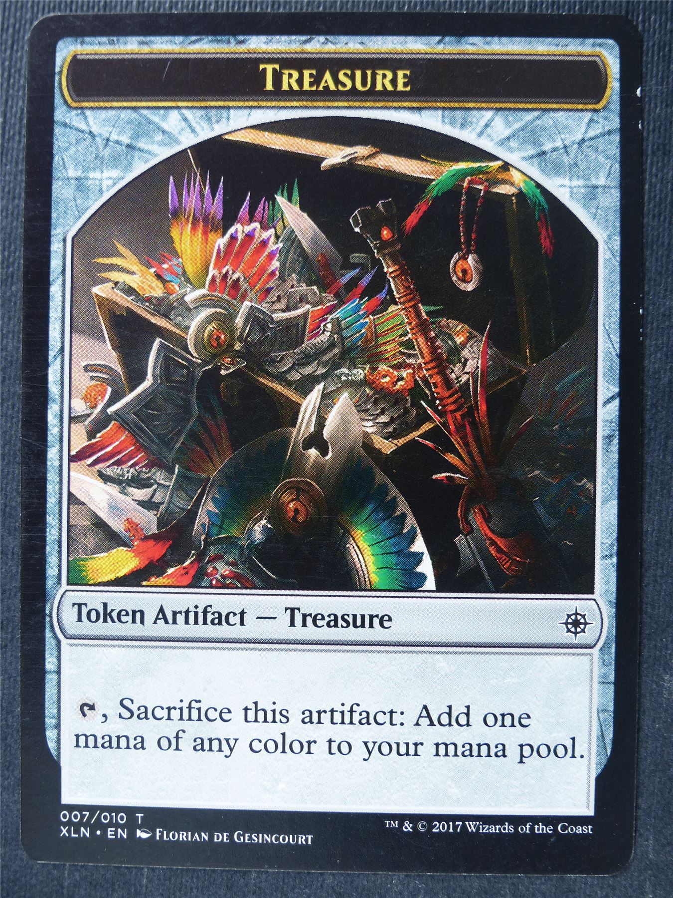 Treasure Token - Mtg Card #41S