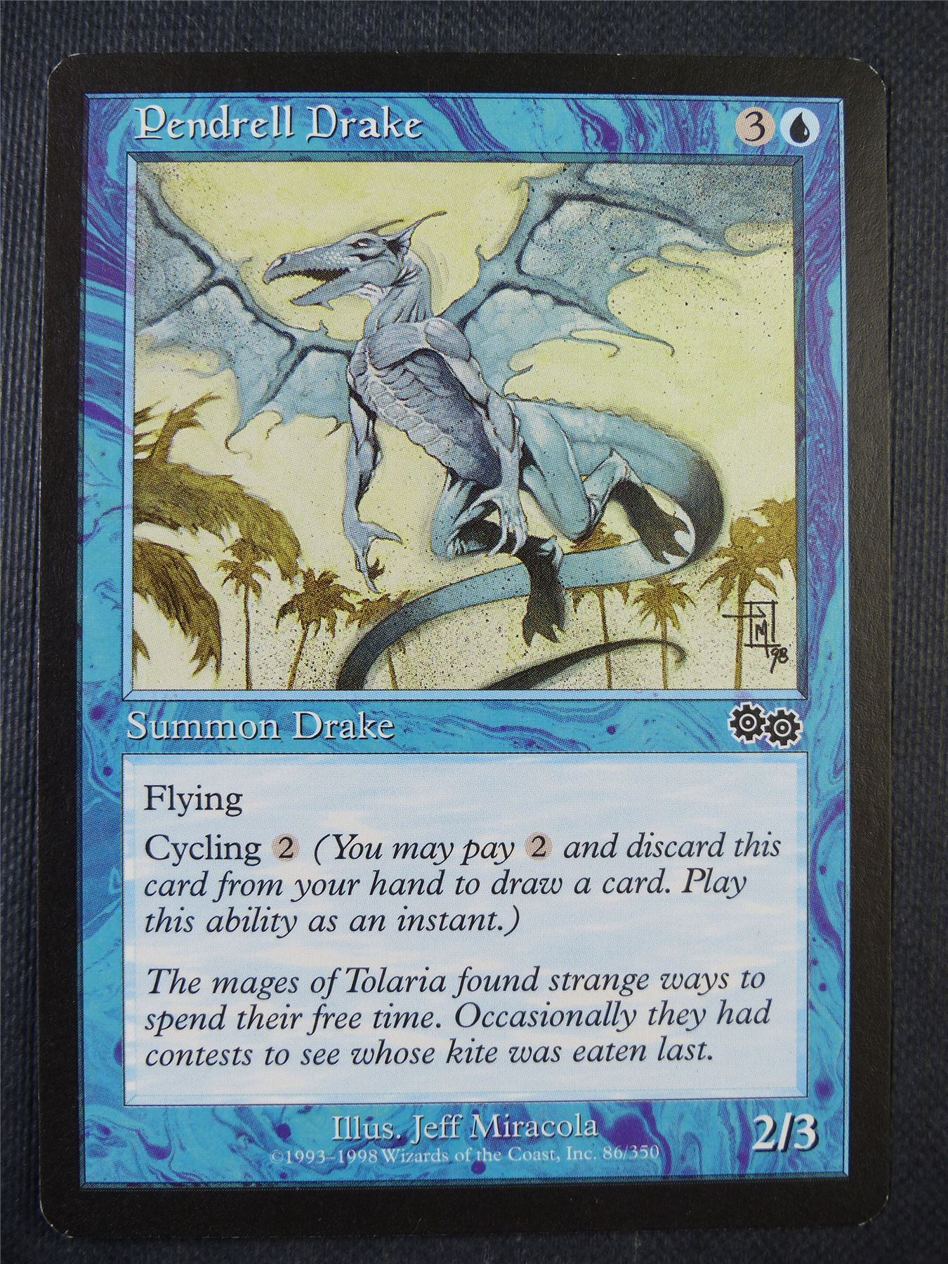 Pendrell Drake - Urza's Saga - Mtg Card #72X