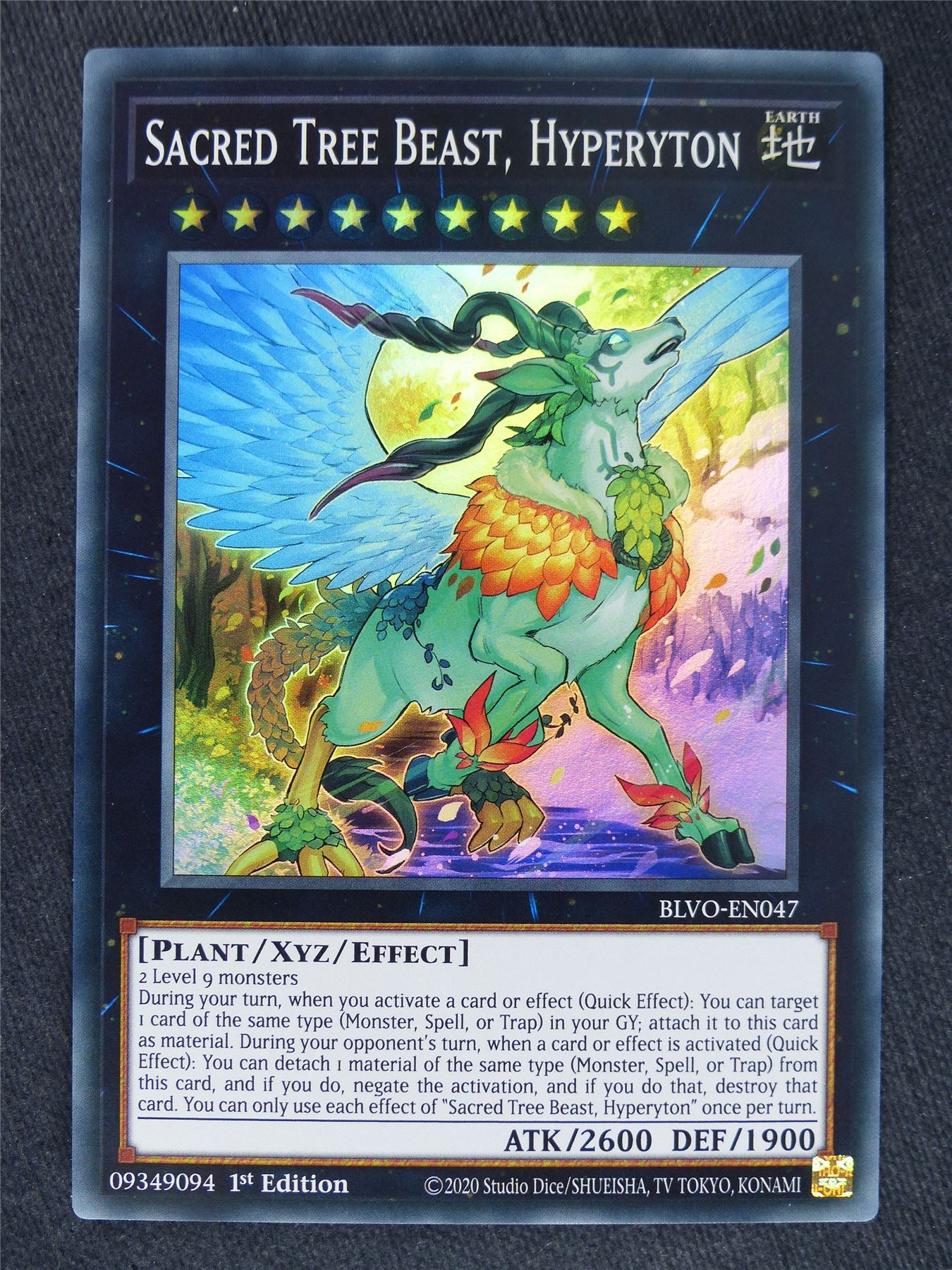 Sacred Tree Beast Hyperyton Super Rare - Yugioh Cards #WO