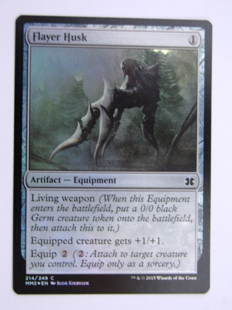 MTG MODERN MASTERS TWO FOIL: FLAYER HUSK # 27J82