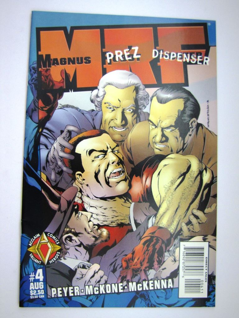 Valiant Comics: MAGNUS ROBOT FIGHTER #4 JULY 1997 # 33D43