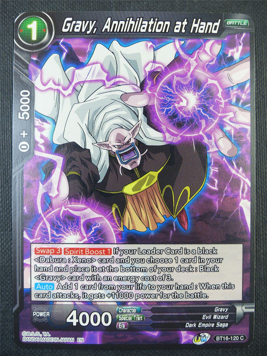 Gravy Annihilation at Hand - Dragon Ball Super Card #800