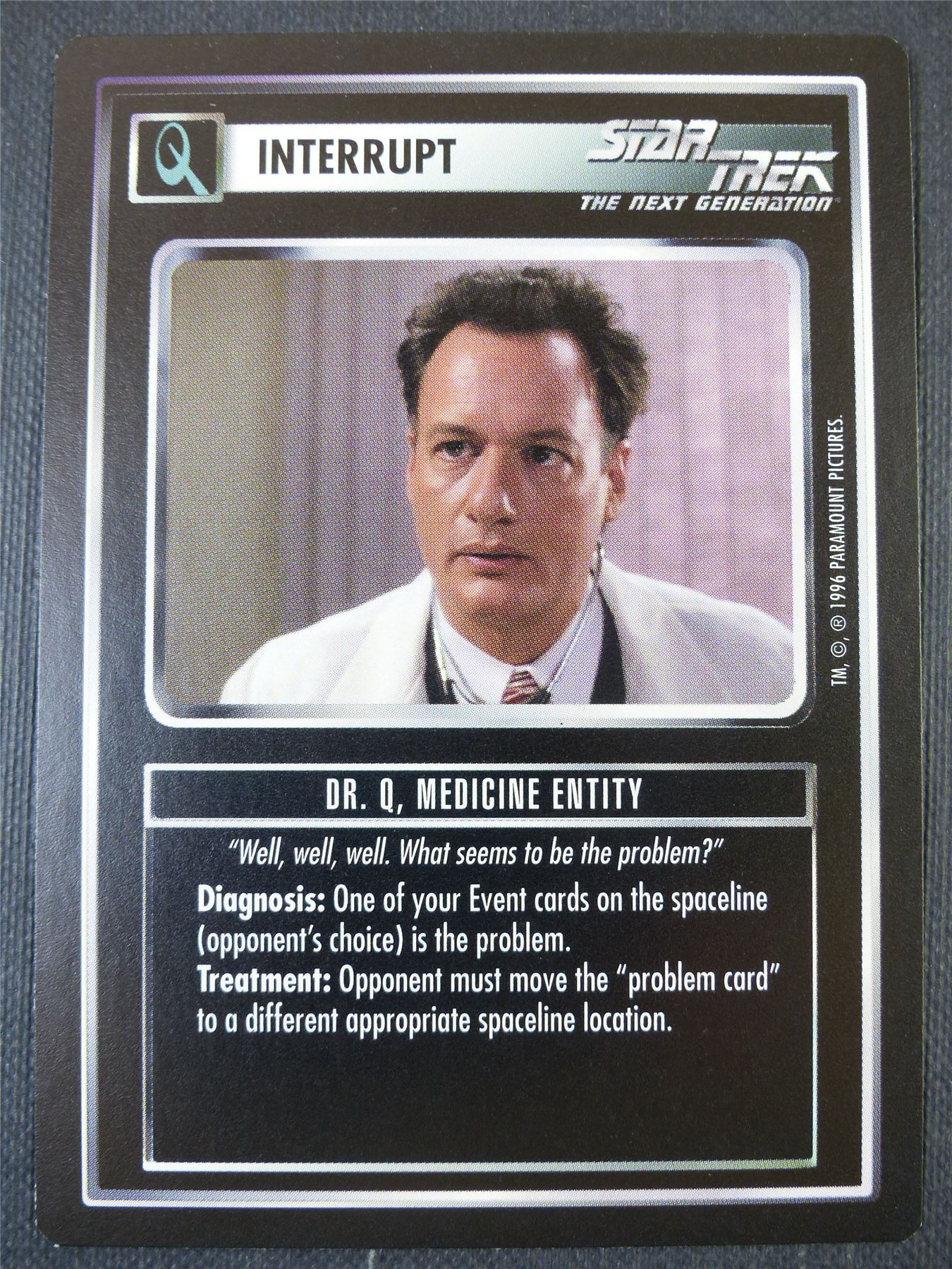Dr. Q Medicine Entity - NG - Star Trek Card #674