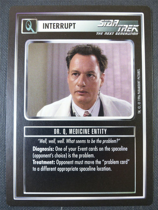 Dr. Q Medicine Entity - NG - Star Trek Card #674