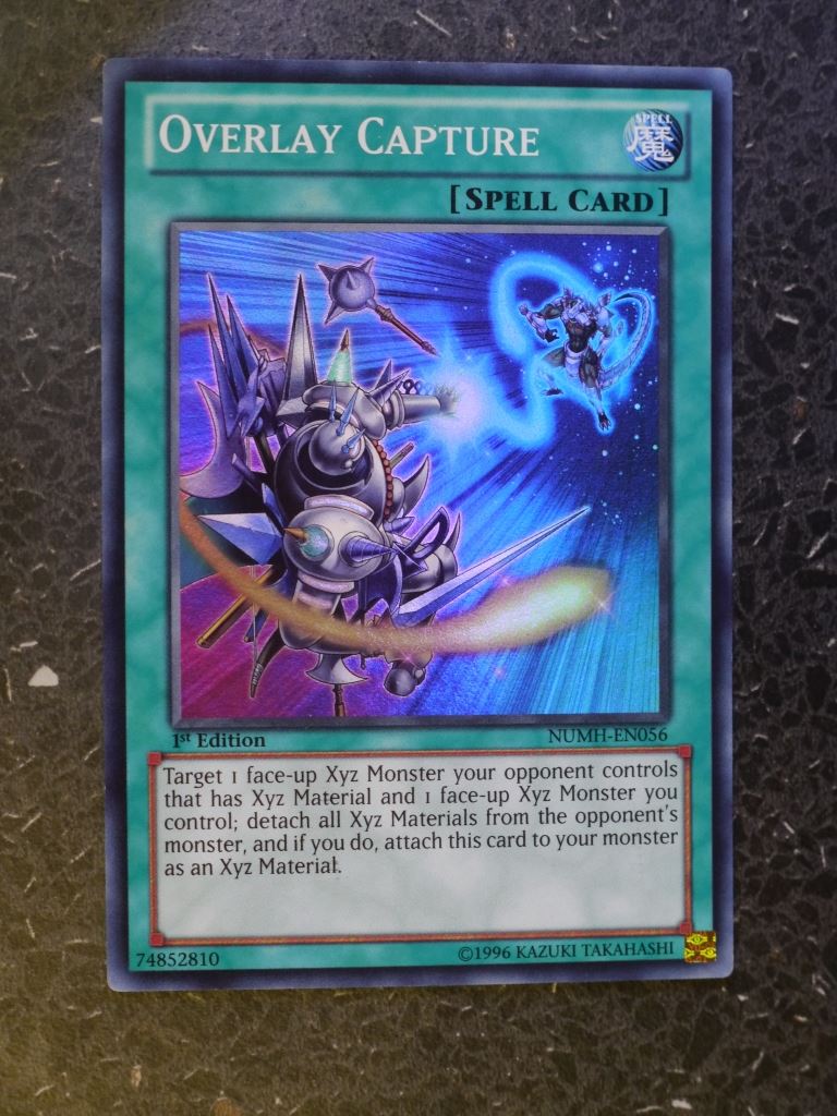 Yugioh Cards: OVERLAY CAPTURE NUMH SUPER RARE # 3C58